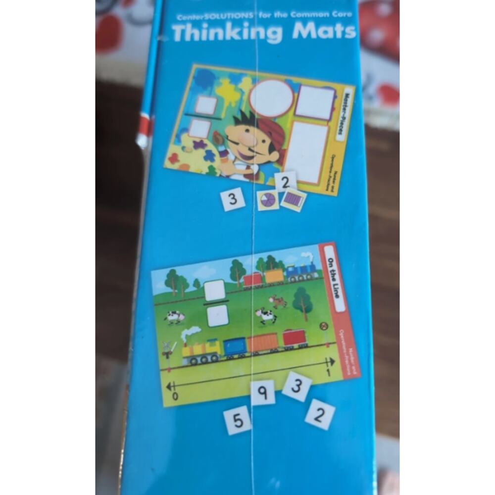 Carson-Dellosa Thinking Mats Grade 3 Math Common Core Educational Tool Learning - Picture 3 of 7
